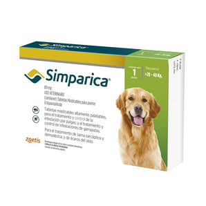 Simparica 1 Tableta (>20-40KG)