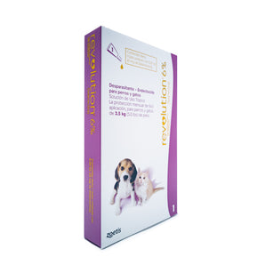 Revolution 6%X 0,25 ML (Hasta 2.5 KG) - Perros y Gatos
