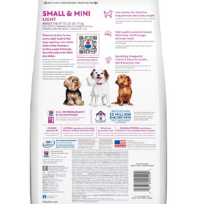 Hills Adult Light Small & Mini