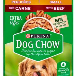 Alimento Húmedo Dog Chow Adultos Minis y Pequeños - Carne