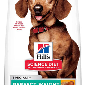 HILLS ADULT PERFECT WEIGHT SMALL AND MINI