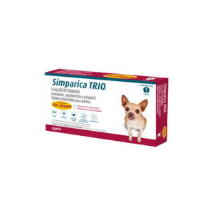 Simparica 1.25-2.5 kg – Antiparasitario Oral para Perros Miniatura