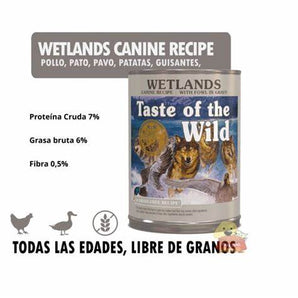 TASTE OF THE WILD LATA WETLANDS