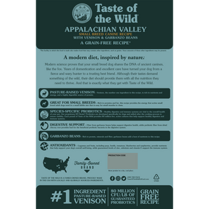 Taste Of The Wild - Appalachian Valley