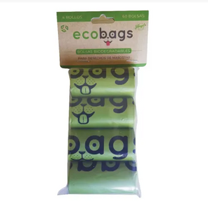 Bolsas para Desechos de Mascotas - Pack de 4 Rollos
