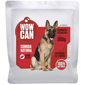 Empaque del producto Wow Can, comida natural para perros
