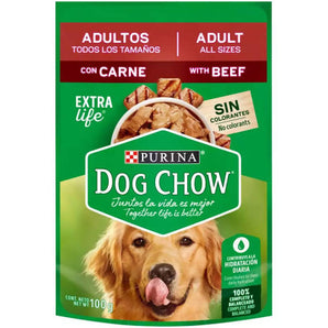 Alimento Húmedo Dog Chow Adultos - Carne